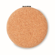 Carica l&#39;immagine nel visualizzatore di Gallery, GUAPA CORK - Beige - CURA PERSONALE - Midocean - LadyÃ¢â‚¬â„¢s Styling, Personal Care, Specchietto In Sughero Mo9799