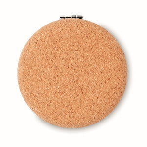 GUAPA CORK - Beige - CURA PERSONALE - Midocean - LadyÃ¢â‚¬â„¢s Styling, Personal Care, Specchietto In Sughero Mo9799