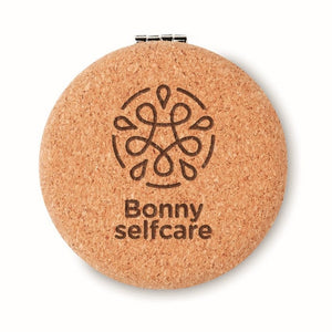 GUAPA CORK - Beige - CURA PERSONALE - Midocean - LadyÃ¢â‚¬â„¢s Styling, Personal Care, Specchietto In Sughero Mo9799