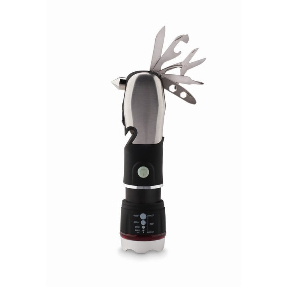 HAMLIGHT - Nero - STRUMENTI E LUCI - Midocean - Tools & Lights, Torches & Flashlight, Torcia Multi Funzione Mo8901