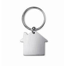 Carica l&#39;immagine nel visualizzatore di Gallery, HEIM - Argento opaco - PREMI - Midocean - Key Rings / Chains /, Portachiavi Ã¢â‚¬â„¢casaÃ¢â‚¬â„¢ In Metallo Kc6589, Premiums