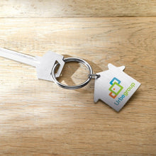 Carica l&#39;immagine nel visualizzatore di Gallery, HEIM - Argento opaco - PREMI - Midocean - Key Rings / Chains /, Portachiavi Ã¢â‚¬â„¢casaÃ¢â‚¬â„¢ In Metallo Kc6589, Premiums