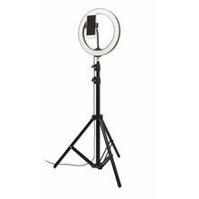 Carica l&#39;immagine nel visualizzatore di Gallery, HELO - Nero - UFFICIO - Midocean - Anello Luminoso Da 26cm. Mo6241, Office, Telephone / Accessor