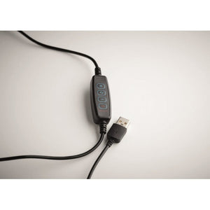 HELO - Nero - UFFICIO - Midocean - Anello Luminoso Da 26cm. Mo6241, Office, Telephone / Accessor