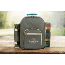 Carica l&#39;immagine nel visualizzatore di Gallery, HIGH PARK - Marrone - TEMPO LIBERO - Midocean - Camping &amp; Picnic, Leisure, Zaino Picnic Per 4 Persone Ar1470