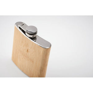 HIPHIP - Beige - CASA E VIVERE - Midocean - Drinking Bottle, Fiaschetta In Bamboo 175ml Mo6356, Home & Living