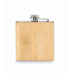 HIPHIP - Beige - CASA E VIVERE - Midocean - Drinking Bottle, Fiaschetta In Bamboo 175ml Mo6356, Home & Living