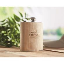 Carica l&#39;immagine nel visualizzatore di Gallery, HIPHIP - Beige - CASA E VIVERE - Midocean - Drinking Bottle, Fiaschetta In Bamboo 175ml Mo6356, Home &amp; Living