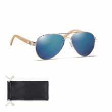 Carica l&#39;immagine nel visualizzatore di Gallery, HONIARA - Blu - TEMPO LIBERO - Midocean - Leisure, Occhiali Da Sole In Bamboo Mo6450, Sunglasses