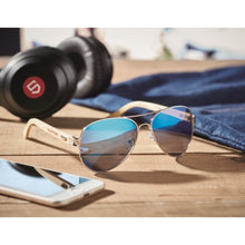 Carica l&#39;immagine nel visualizzatore di Gallery, HONIARA - TEMPO LIBERO - Midocean - Leisure, Occhiali Da Sole In Bamboo Mo6450, Sunglasses