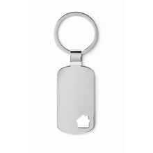 Carica l&#39;immagine nel visualizzatore di Gallery, HOUSE KEY - Argento opaco - PREMI - Midocean - Key Rings / Chains /, Portachiavi Rettangolare/casa Mo8693, Premiums