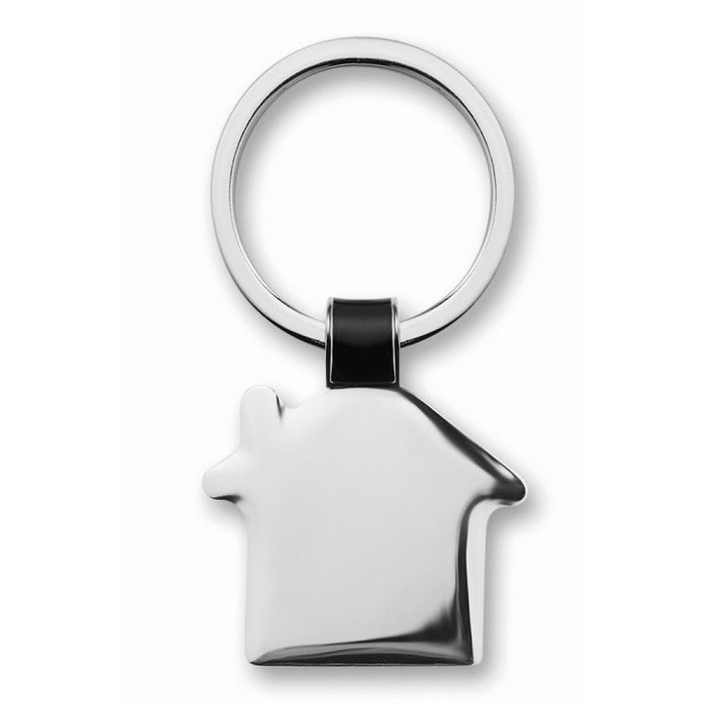 HOUSY - Nero - PREMI - Midocean - Key Rings / Chains /, Portachiavi Casa In Metallo Mo8461, Premiums
