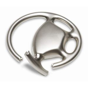 HYDEPARKS - Argento opaco - PREMI - Midocean - Key Rings / Chains /, Portachiavi Volante Automobile Kc2030, Premiums