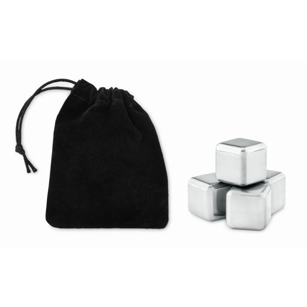ICY - Nero - CASA E VIVERE - Midocean - Home & Living, Set Di 4 Cubetti Ghiaccio Mo9502, Wine Accesories