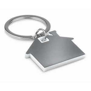 IMBA - bianco - PREMI - Midocean - Key Rings / Chains /, Portachiavi Casa Plastica Mo8877, Premiums