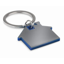 Carica l&#39;immagine nel visualizzatore di Gallery, IMBA - Blu Reale - PREMI - Midocean - Key Rings / Chains /, Portachiavi Casa Plastica Mo8877, Premiums