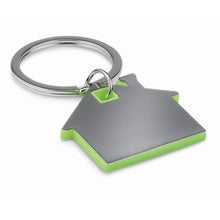 Carica l&#39;immagine nel visualizzatore di Gallery, IMBA - Lime - PREMI - Midocean - Key Rings / Chains /, Portachiavi Casa Plastica Mo8877, Premiums