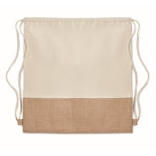 Carica l&#39;immagine nel visualizzatore di Gallery, INDIA - Beige - BORSE E VIAGGIO - Midocean - Bags &amp; Travel, Duffle Bag, Sacca Con Dettagli In Juta Mo9516