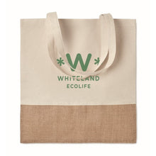 Carica l&#39;immagine nel visualizzatore di Gallery, INDIA TOTE - Beige - BORSE E VIAGGIO - Midocean - Bags &amp; Travel, Shopper Con Dettagli In Juta Mo9518, Shopping Bag