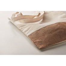Carica l&#39;immagine nel visualizzatore di Gallery, INDIA TOTE - Beige - BORSE E VIAGGIO - Midocean - Bags &amp; Travel, Shopper Con Dettagli In Juta Mo9518, Shopping Bag