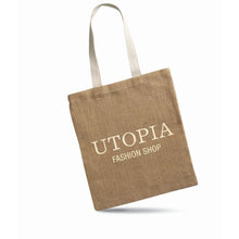 Carica l&#39;immagine nel visualizzatore di Gallery, JUHU - Beige - BORSE E VIAGGIO - Midocean - Bags &amp; Travel, Shopper In Juta Mo7264, Shopping Bag