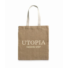 Carica l&#39;immagine nel visualizzatore di Gallery, JUHU - Beige - BORSE E VIAGGIO - Midocean - Bags &amp; Travel, Shopper In Juta Mo7264, Shopping Bag