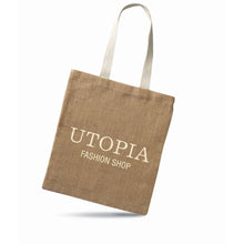 Carica l&#39;immagine nel visualizzatore di Gallery, JUHU - Beige - BORSE E VIAGGIO - Midocean - Bags &amp; Travel, Shopper In Juta Mo7264, Shopping Bag