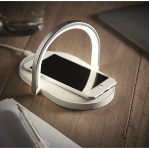 JUPITER - bianco - UFFICIO - Midocean - Books Accessories, Luce E Caricatore Senza Fili Mo6514, Office