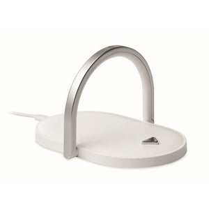 JUPITER - bianco - UFFICIO - Midocean - Books Accessories, Luce E Caricatore Senza Fili Mo6514, Office