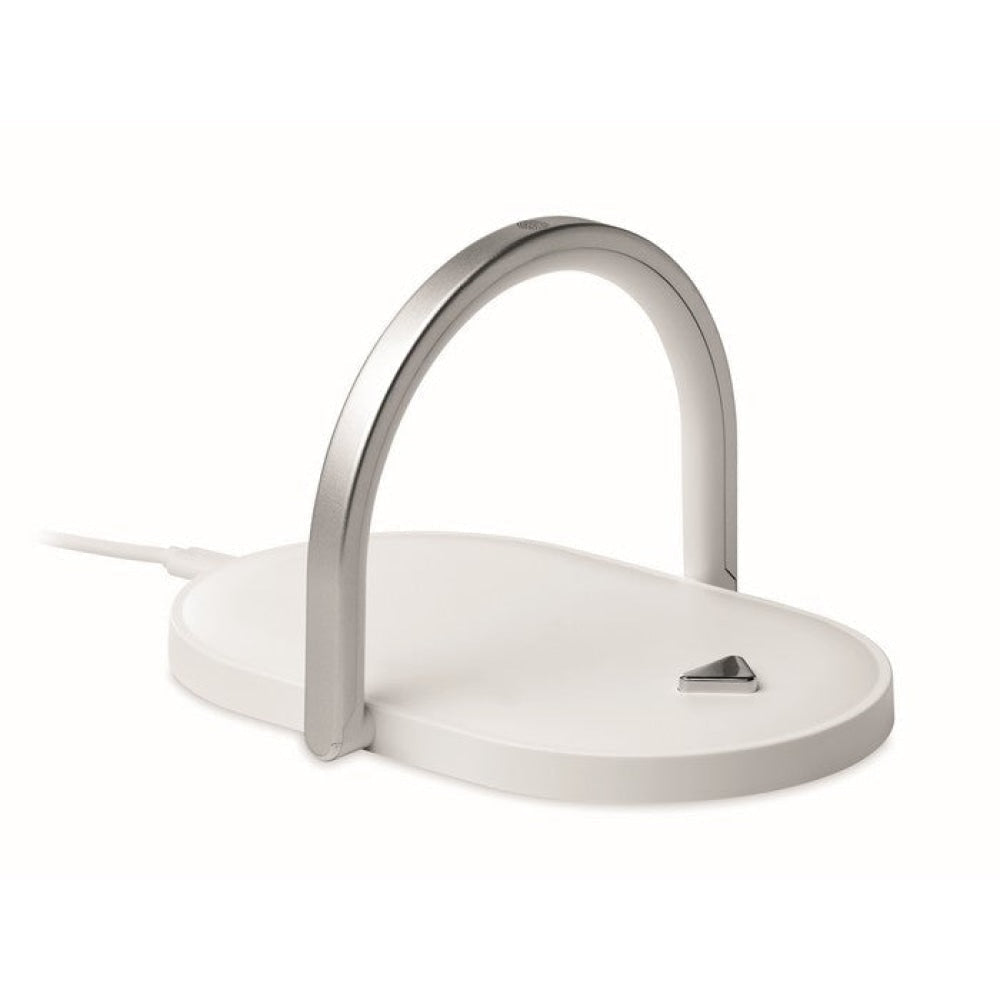 JUPITER - bianco - UFFICIO - Midocean - Books Accessories, Luce E Caricatore Senza Fili Mo6514, Office