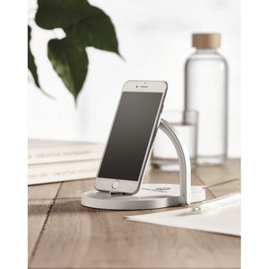 JUPITER - bianco - UFFICIO - Midocean - Books Accessories, Luce E Caricatore Senza Fili Mo6514, Office
