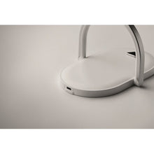 Carica l&#39;immagine nel visualizzatore di Gallery, JUPITER - bianco - UFFICIO - Midocean - Books Accessories, Luce E Caricatore Senza Fili Mo6514, Office