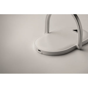 JUPITER - bianco - UFFICIO - Midocean - Books Accessories, Luce E Caricatore Senza Fili Mo6514, Office
