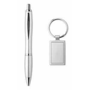 KELLY - Argento opaco - SCRIVERE - Midocean - Pen, Penna A Sfera E Portachiavi Kc7149, Writing