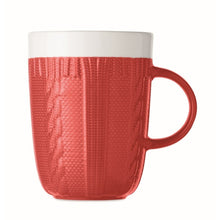 Carica l&#39;immagine nel visualizzatore di Gallery, KNITTY - CASA E VIVERE - Midocean - Cups, Home &amp; Living, Tazza In Ceramica 310 Ml Mo6321