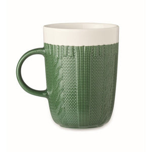 KNITTY - Verde - CASA E VIVERE - Midocean - Cups, Home & Living, Tazza In Ceramica 310 Ml Mo6321