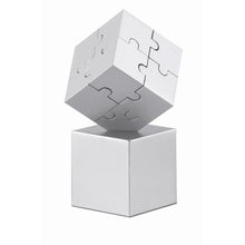 Carica l&#39;immagine nel visualizzatore di Gallery, KUBZLE - Argento opaco - UFFICIO - Midocean - Desk Items, Office, Puzzle Magnetico 3d 8 Pezzi Ar1810