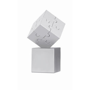 KUBZLE - Argento opaco - UFFICIO - Midocean - Desk Items, Office, Puzzle Magnetico 3d 8 Pezzi Ar1810