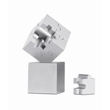 Carica l&#39;immagine nel visualizzatore di Gallery, KUBZLE - Argento opaco - UFFICIO - Midocean - Desk Items, Office, Puzzle Magnetico 3d 8 Pezzi Ar1810