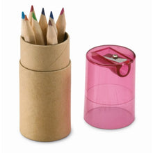 Carica l&#39;immagine nel visualizzatore di Gallery, LAMBUT - SCRIVERE - Midocean - Pencil, Set 12 Matite Colorate Kc6230, Writing