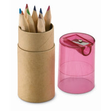 Carica l&#39;immagine nel visualizzatore di Gallery, LAMBUT - SCRIVERE - Midocean - Pencil, Set 12 Matite Colorate Kc6230, Writing