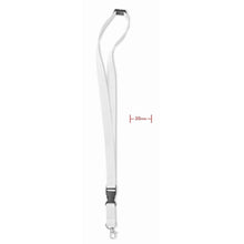 Carica l&#39;immagine nel visualizzatore di Gallery, LANY - bianco - UFFICIO - Midocean - Lanyard Con Moschettone Mo8595, Lanyards, Office