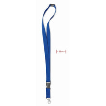 Carica l&#39;immagine nel visualizzatore di Gallery, LANY - Blu Reale - UFFICIO - Midocean - Lanyard Con Moschettone Mo8595, Lanyards, Office