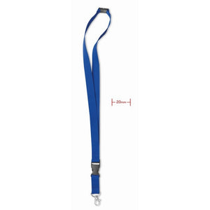 LANY - Blu Reale - UFFICIO - Midocean - Lanyard Con Moschettone Mo8595, Lanyards, Office