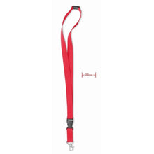Carica l&#39;immagine nel visualizzatore di Gallery, LANY - rosso - UFFICIO - Midocean - Lanyard Con Moschettone Mo8595, Lanyards, Office