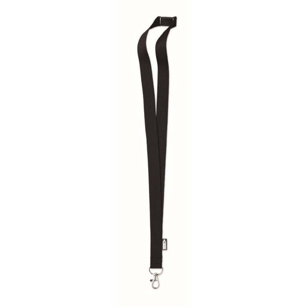 LANY RPET - Nero - UFFICIO - Midocean - Lanyard In Rpet Mo6100, Lanyards, Office