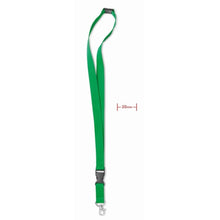 Carica l&#39;immagine nel visualizzatore di Gallery, LANY - Verde - UFFICIO - Midocean - Lanyard Con Moschettone Mo8595, Lanyards, Office