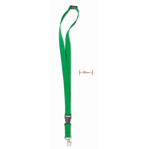 LANY - Verde - UFFICIO - Midocean - Lanyard Con Moschettone Mo8595, Lanyards, Office