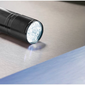 LED PLUS - Nero - STRUMENTI E LUCI - Midocean - Tools & Lights, Torches & Flashlight, Torcia Led Confezione Latta Kc6860