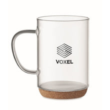 Carica l&#39;immagine nel visualizzatore di Gallery, LISBO - Trasparente - CASA E VIVERE - Midocean - Cups, Home &amp; Living, Tazza In Vetro. 400ml Mo6470